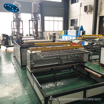 PVC corrugated roof tile extrusion line